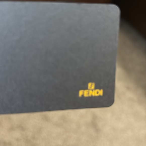 Fendi Zucca PVC & Leather Cardholder Wallet - Picture 12 of 12